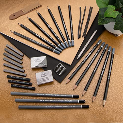 Royal & Langnickel Small Clear Case Sketching Set (RSET-ART3105) Royal & Langnickel