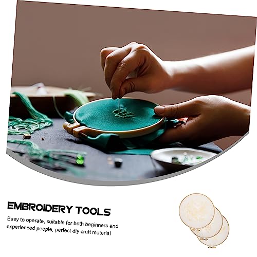 COHEALI 6 Sets Embroidery Material Pack Beginner Embroidery Kit Unfinished Stitchwork Art DIY Embroidery Material Embroidery Kit for Adults Craft Kit COHEALI
