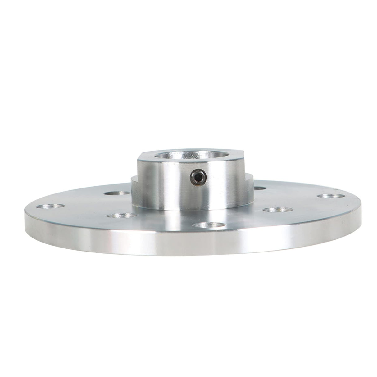 kimllier 6-Inch Steel Lathe Faceplate Wood Lathe Face Plate Fit for 1-1/4-Inch x RH 8Tpi Spindle with Locking Set Screw to Lock on Spindle kimllier