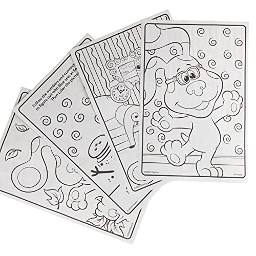 Crayola Blues Clues Coloring Book with Stickers, Gift for Kids, 96 Pages, Ages 3, 4, 5, 6 Crayola