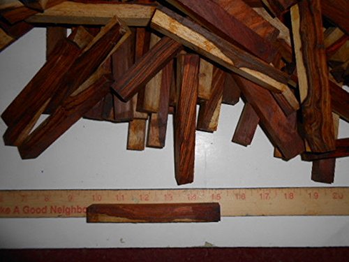 Two-Tone Cocobolo Rosewood Pen Blanks - 25 pcs - 3/4" x 3/4" x 5" Diamond Tropical Hardwoods