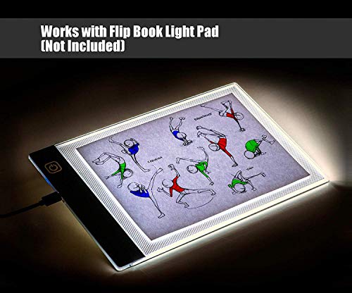 Blank Flip Book Paper with Holes - 720 Sheets (1480 Pages) Flipbook Animation Paper : Works with Flip Book Kit Light Pads: for Drawing, Sketching Molcey