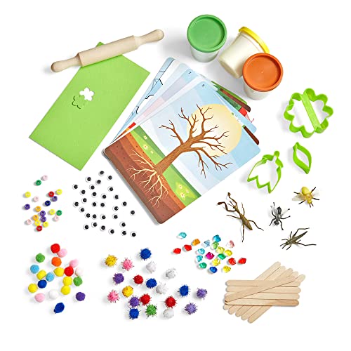 hand2mind Into The Garden Sensory Activity Kit, Loose Parts Play Materials, Fine Motor Skills Toys, Sensory Play, Toddler Sensory Bin, Montessori hand2mind