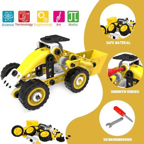Stem Toys For 5 6 7 8 9+ Year Old Building Block Kit Stem Activities Projects Boy Toys Age 4-8 5-7 6-8 8-10 Creative Set Educational Engineering choopheme