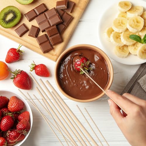 HAPY SHOP 80 Pieces Wooden Dowel Rods Assorted Sizes Dowel Rods 1/8, 3/16, 1/4, 5/16 x 12 Inch Unfinished Natural Wood Craft Dowel Rods for Crafts HAPY SHOP