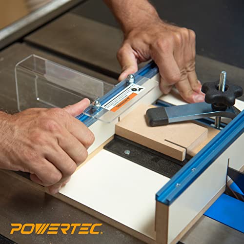 POWERTEC 71590 Table Saw Small Parts Sled POWERTEC