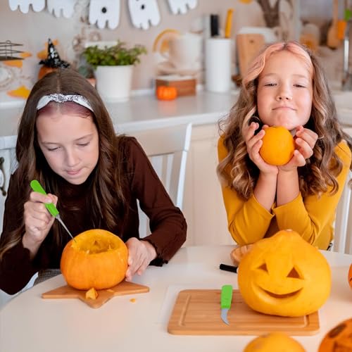 Halloween Pumpkin Carving Kit Case - Complete Pumpkin Carving Set With Saw Pumpkin Carving Knife - Halloween Pumpkin Carving Tools - Multipurpose Bright Hobby