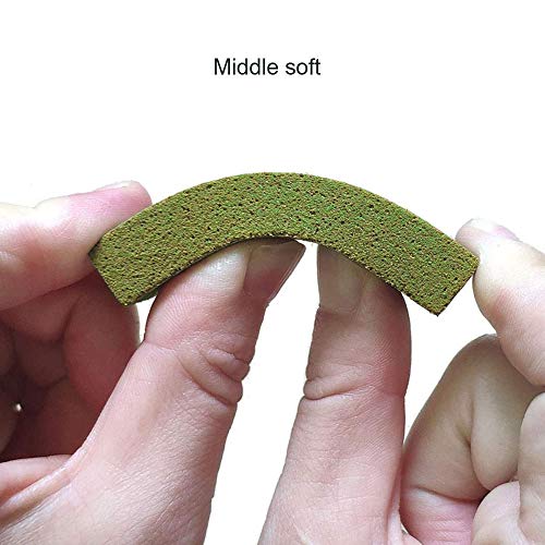 Baroque Guitar Fret Grit Erasers Easy & Fast Polishing Abrasive Rubber Blocks Cleaner Tools kit for Guitar Fret & Strings, Set of 5 Size in 180 400 Baroque