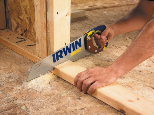 IRWIN Hand Saw, Coarse Cut, ProTouch Handle, 15-Inch (2011201) IRWIN
