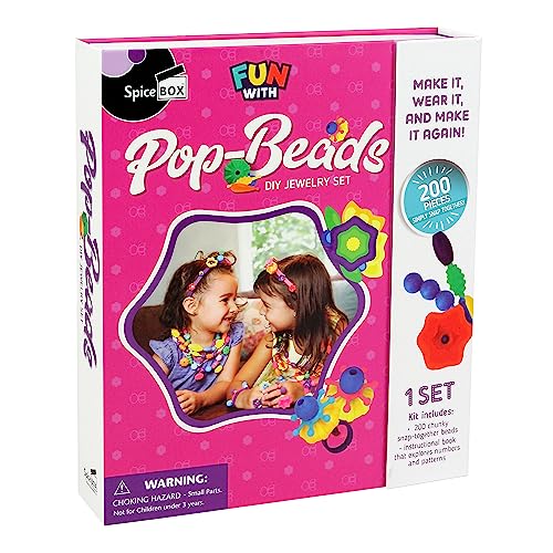 Snap Pop Beads for Girls Toys - Kids Jewelry Making Kit Pop-Bead