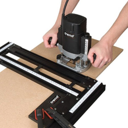 Trend Enterprises Trend Varijig Tenon and Grooving Jig for Precise Routing of Grooves and Tenons, VJS/TG/JIG