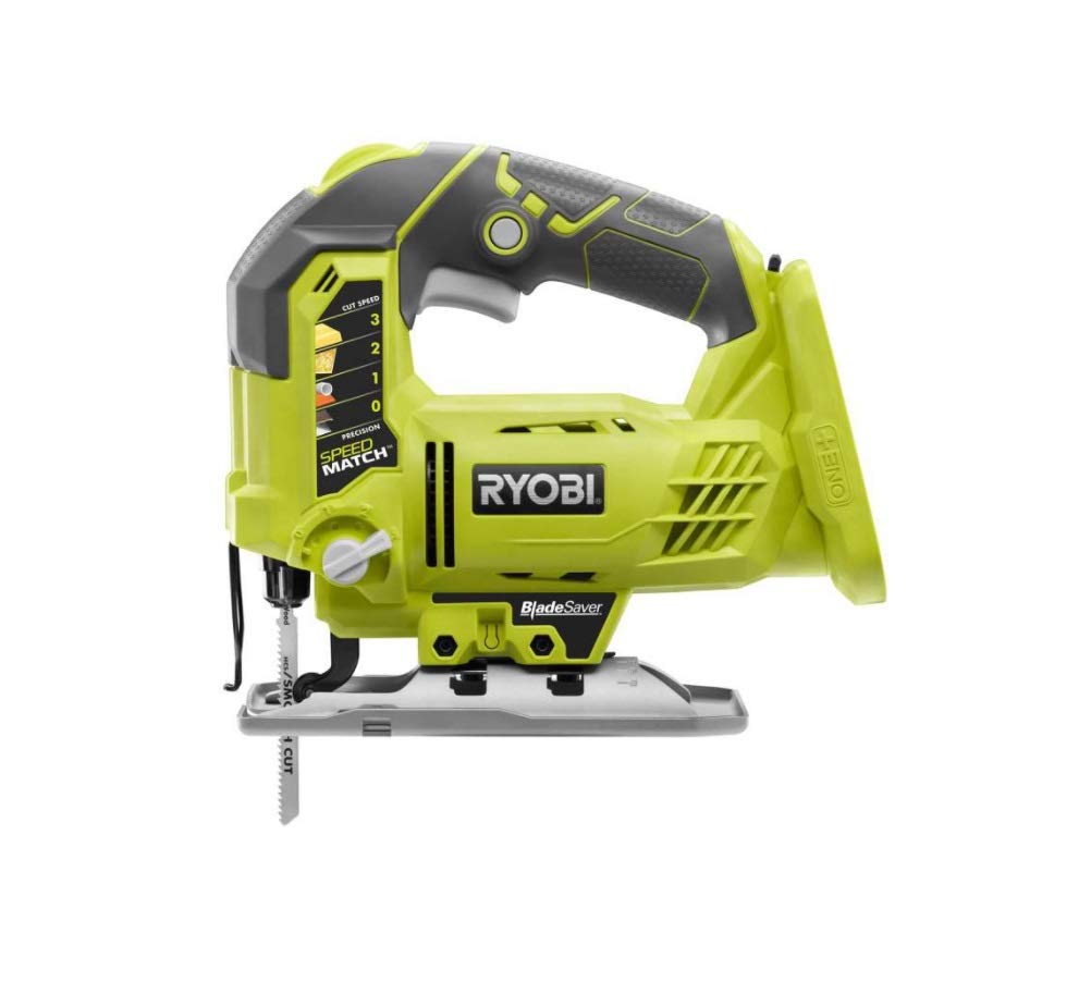Ryobi 18 Volt Lithium-Ion Orbital Jig Saw Combo Kit with Battery and Charger (Bulk Packaged, Non-Retail Packaging) RYOBI