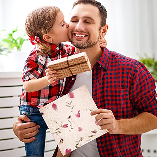 12 Pieces Paper Making Kit, 2 Size Wooden Paper Making Mould Frame Paper Making Screen Paper Making Mould Dried Flowers, Sponge with Replace Mesh Honoson