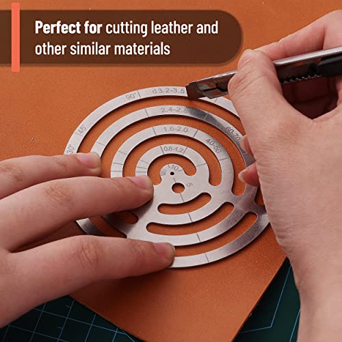 Mr. Pen- Stainless Steel French Template, Circle Template, Leather Templates, Curve Rulers, Drawing Tools, Drafting Tools, Drawing Templates, Curves Mr. Pen