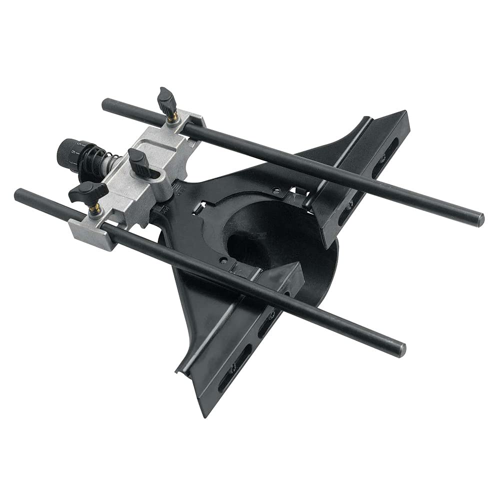 DEWALT Router Edge Guide, Fine Adjustment, Vacuum Adaptor (DW6913), One Size, Factory DEWALT