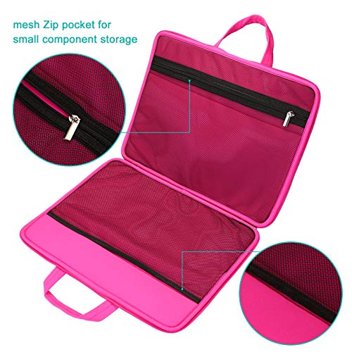 Protective Case for A4 Light Box,IMAGE Carrying Bag Travel Storage Case Pouch Cover with Pockets, for A4 Tracing LED Light Pad Coloring Board & IMAGE