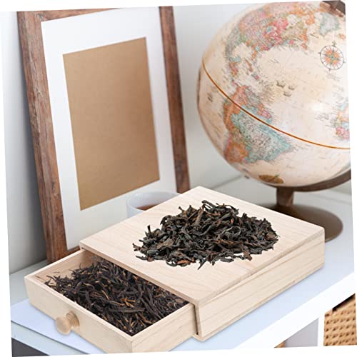 Gadpiparty Box Tea Box Gift Box Tea Holder Multi-Functional Tea Bag Desk Topper Photo Storage Tea Storage Desk Top Organizer Shelf Tablescape Decor Gadpiparty