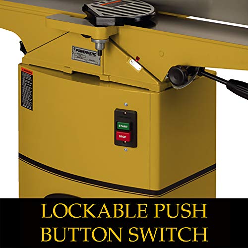 Powermatic 6-Inch Jointer, Helical Cutterhead, 1 HP, 1Ph 115/230V (Model 54HH) Powermatic