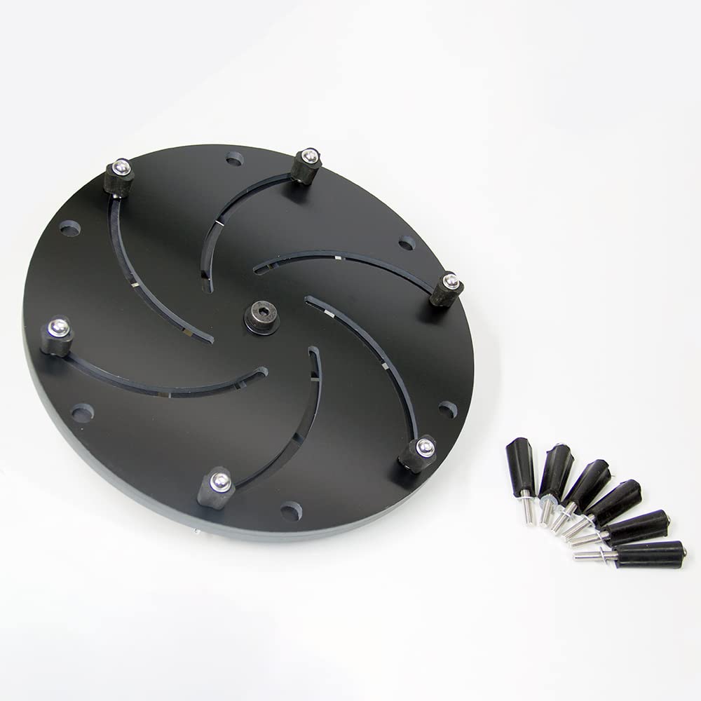 12-Inch Longworth Wood Lathe Chuck, Self-Centering with 1-Inch - 8TPI Thread Lathe Chuck PHUKIMLONG