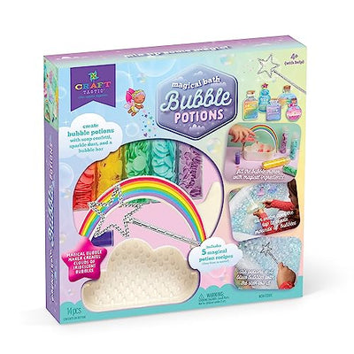 Craft-tastic - Bath Bubble Potions Toy - DIY Bath Tub Water Table Craft - Make Magic Potions and Bubbles in The Bath - for Kids Ages 4 and Up with