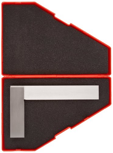Starrett Toolmakers' Grade Stainless Steel Square, Non-Graduated, High Precision, 5.91" Blade, 0.0002" Accuracy - 3020-6 Starrett