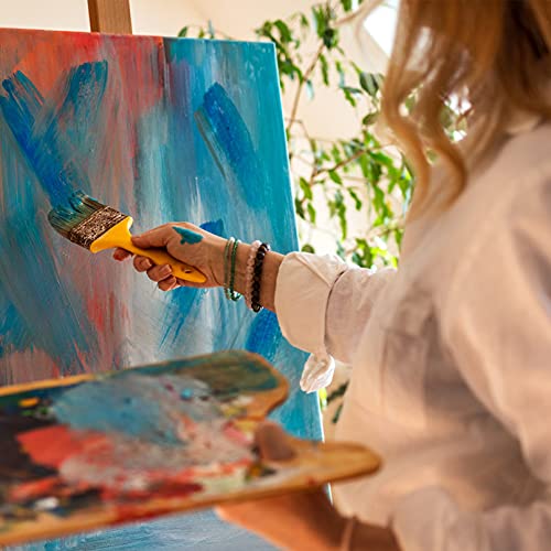 Pre Stretched Canvases for Painting 24x36 2 Pack Large Blank Canvas Boards for Acrylic Pouring and Oil Painting, 100% Cotton, 5-Time Gesso Primed JenJen Tradition