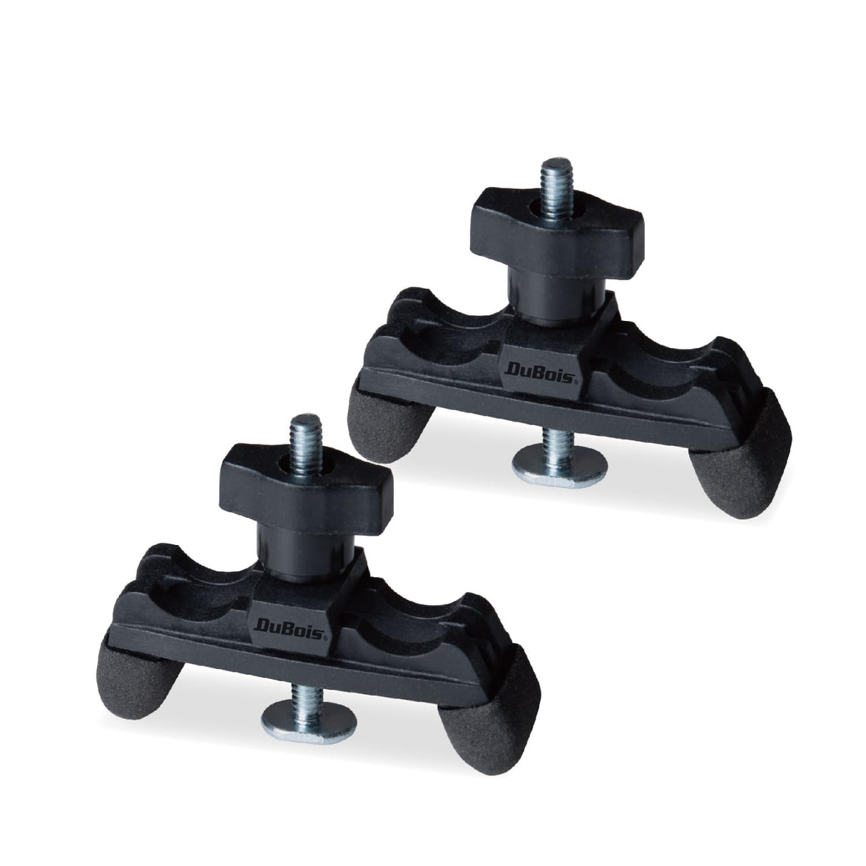 DuBois 51051 T Track Mini Hold Down Clamps Woodworking Series, Multi-Position Plastic Clamps Bit and Blade Safe CNC Router Clamp, 2 PK DuBois