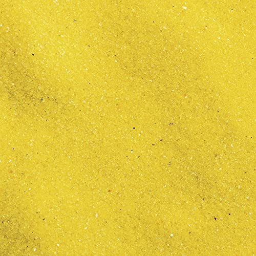 Colorations CSYE Colorful Craft Sand, Yellow - 22 oz. Colorations