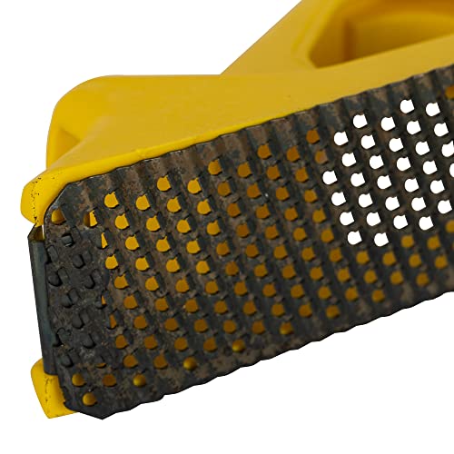 STANLEY Surform Moulded Body Block Plane (155mm) with Blade for Wood Aluminium Copper Plastics and Laminates 5-21-104 Stanley