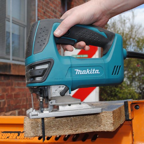 Makita 4350FCT Top Handle Jig Saw, with "Tool-less" Blade Change Makita