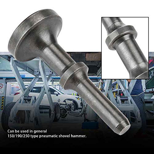 Pneumatic Air Hammer Bit Chrome Molybdenum Steel Extended Length Impact Tool for Automotive Industry Sheet Metal Industry(80mm) Walfront