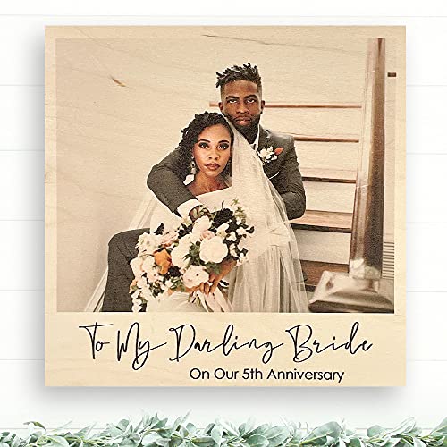 Your Photo and Text Printed on Real Wood | Christmas Gift | Personalized Photo Gifts | Boyfriend Gift | Custom Photo Gifts | Picture Frames DREAM BIG PRINTABLES