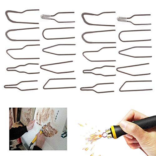 Burning Wire Tip, 20 Pieces Pyrography Wire Tips Replacement Metal Alloy Carving Heating Pen Nibs High Impedance Wood Burning No Bend Heating 30-50W Tiiyee