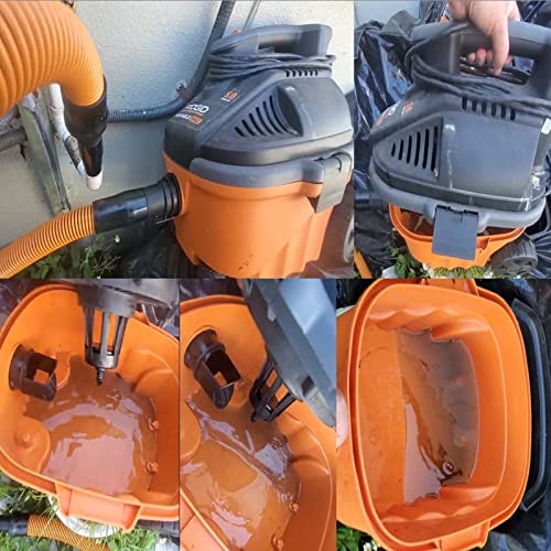 3Pcs Universal Vacuum Hose Adapter Wet Dry Plastic Vacuum Converter Hose Adapter kit 2-1/2" to 1-1/4", 1-1/4" to 1-3/8" to 1-1/2", 1-3/8" to 1-1/4" Riiriou