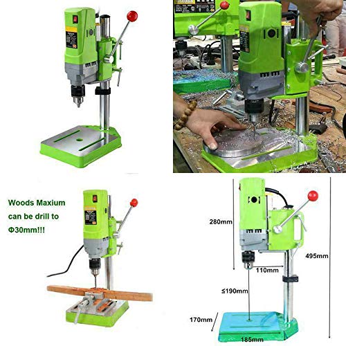 BACHIN MINIQ Bench Drill Stand 710W Mini Electric Bench Drilling Machine Drill Chuck 1-13mm BACHIN