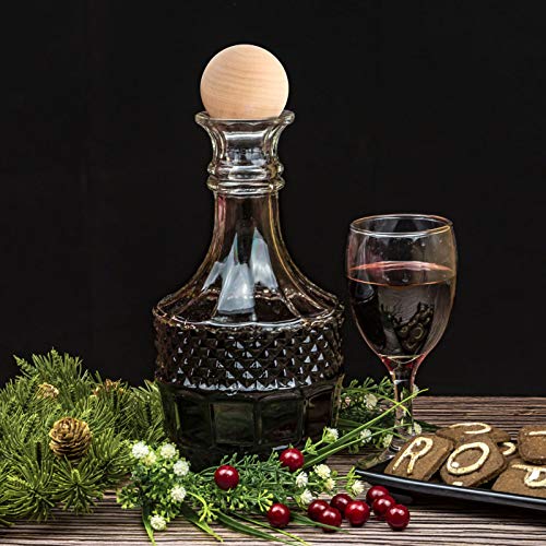 KEILEOHO 20 Pack 2 Inches Wooden Round Ball, Natural Unfinished Wooden Balls, Smooth Durable Wood Balls for Crafts and DIY Projects KEILEOHO