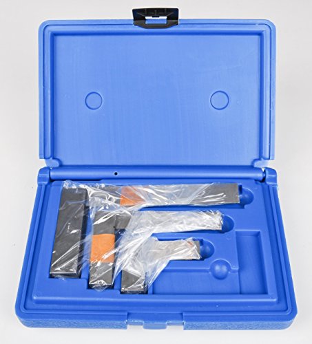 Fowler 52-432-246-0 Machinist Hardened Steel Square Set, 2", 3",4",and 6" Blade Size Fowler