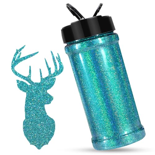 HTVRONT Holographic Fine Glitter Powder - 200g/7oz Turquoise Glitter f –  WoodArtSupply
