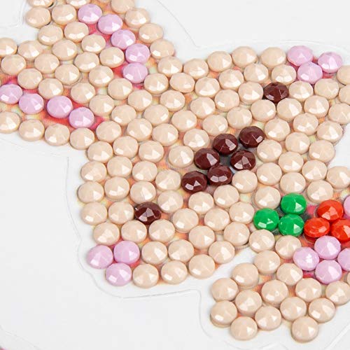 Labeol 42Pcs 5D Diamond Painting Stickers Kits for Kids Arts and Crafts for Kids Ages 8-12 Easy to DIY Creative Diamond Mosaic Sticker Craft by Labeol