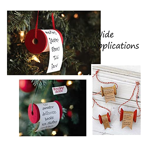 250pcs Wooden Empty Thread Spools Unfinished Wood Cylinder Wire Weaving Bobbins for Arts Crafts Cord Roll Sewing Stitch Embroidery Floss Thread EEE ELECRELIVE