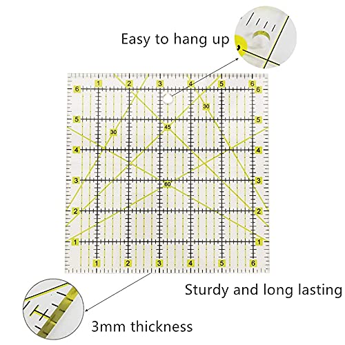 39 Pcs Rotary Cutter Set Pink - Quilting Kit incl. 45mm Fabric Cutter with 5 Extra Blades, A4 Cutting Mat, Craft Knife Set, Quilting Ruler and Sewing Headley Tools