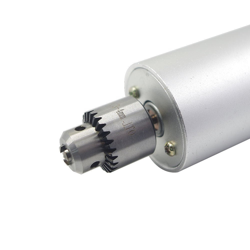 Yakamoz 0.3mm - 4mm Adjustable Micro Mini Electric Hand Drill Aluminum Portable Handheld Drill for DIY PCB with 5A DC5V-12V Power Supply Control | YAKAMOZ