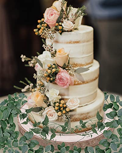 Wood Slices 12-13.5 Inch 2 Pcs Large Wood Slices for Centerpieces/Tables/Weddings/BabyShower/Crafts/Decorations ZKHOB