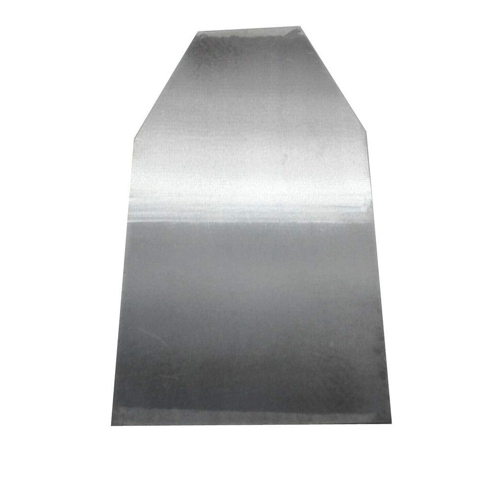 DEF Manganese Steel Cabinet Scrapers Tool, High-strength and Wear-resistant for Woodworking Scraper, Set of 6 DEF