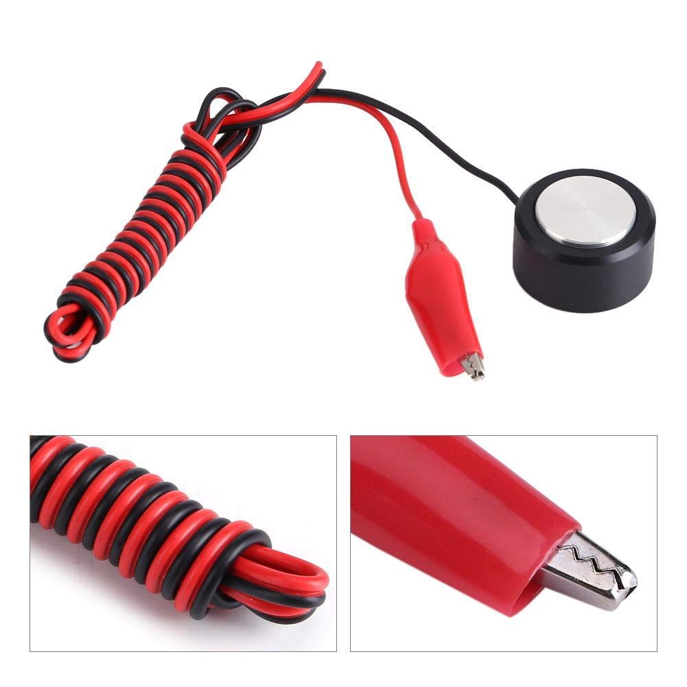 Fdit Router Z-Axis Zero Check Touch Plate Setting Probe Milling CNC Z Axis Router Mill Zero Check Touch Plate DIY Engraving Hine Tools Fdit