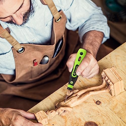 Yougfin Mini Cordless Rotary Tool, 3-Speed and USB Charging Rotary Tool Kit with 44 Accessories, Multi-Purpose 3.6V Power Rotary Tool for Sanding, Yougfin