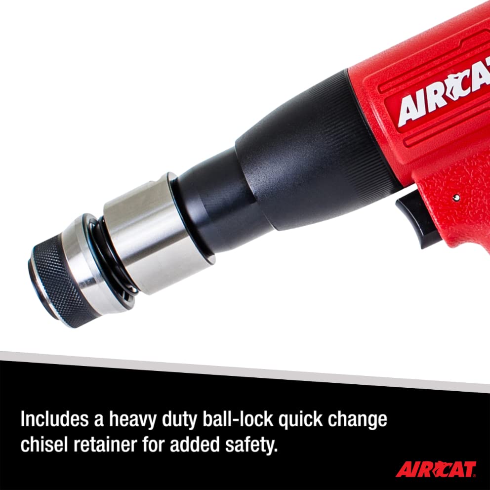 AIRCAT Pneumatic Tools 5100-A-T: .401-Inch Shank Composite Medium Stroke Air Hammer 3,000 BPM - Hammer AIRCAT