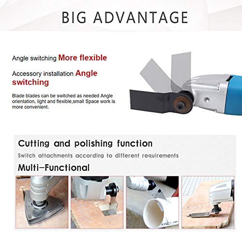 NEWONE Oscillating Tool,1.8 Amp Power Tools,Variable Speed Oscillating Multi-Tool Kit with 20pcs Oscillating Tools Accessories NEWONE