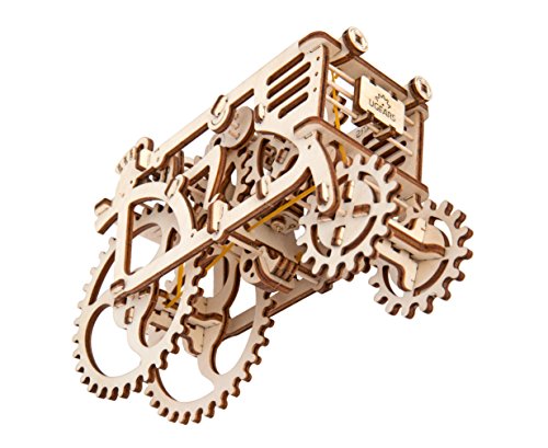 UGEARS Models 3-D Wooden Puzzle - Mechanical Tractor HQ Kites and Designs