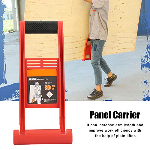 YWBL-WH Lifting Board Tool Drywall Carrying Tool 80Kg Plywood Panel Carrier Sheetrock Drywall Carrier for Lifting up Glass Board Plasterboard Wood, YWBL-WH